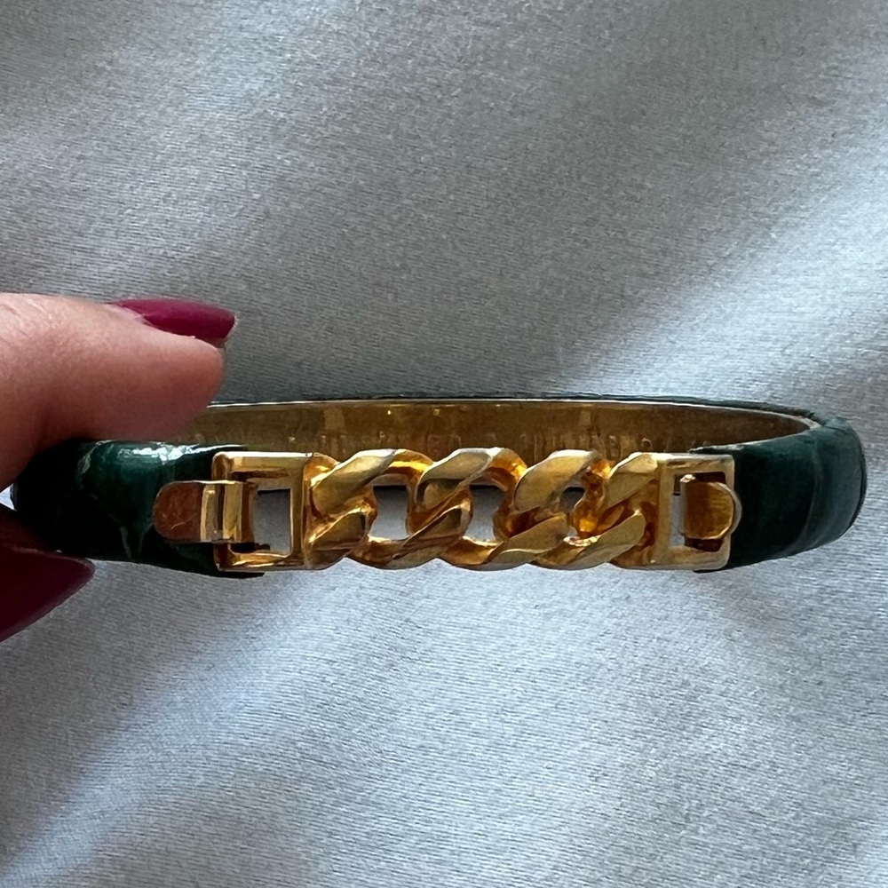 Jade & Gold Plated bracelet NEVER WORN